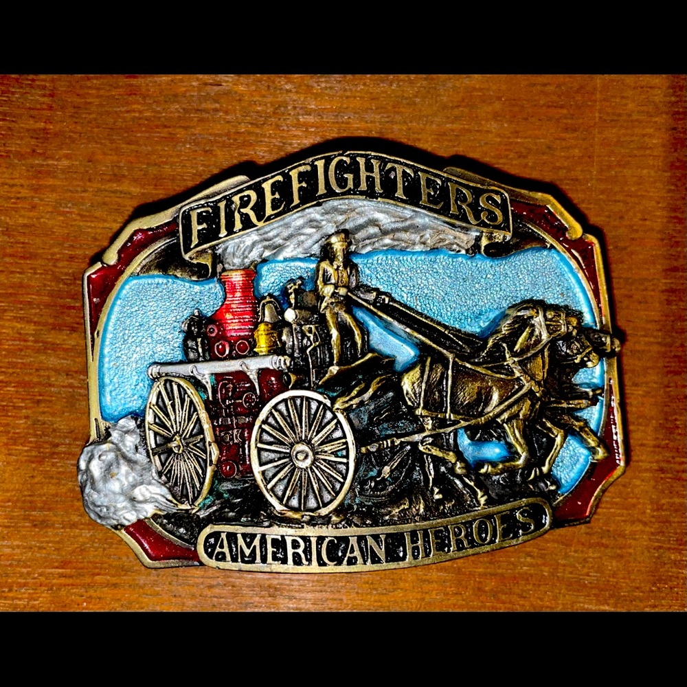 Brand New Firefighters American Hero Belt Buckle